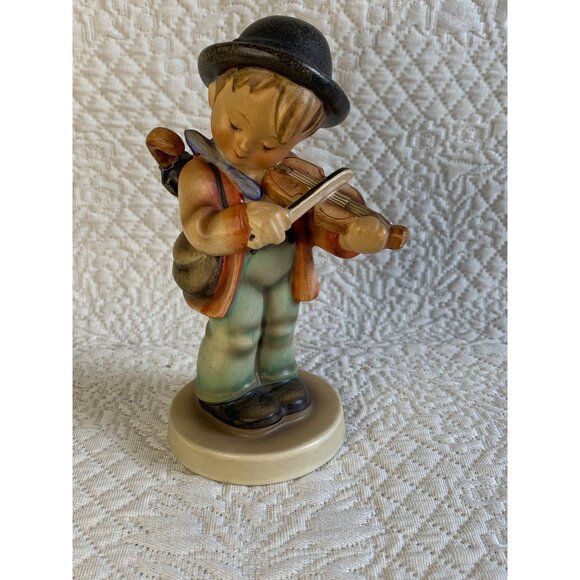Hummel Goebel Little Fiddler 4 figure 5.25" 1980s - Picture 11 of 12